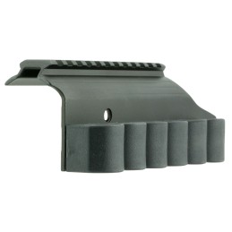 TacStar 1081029 SideSaddle Rail Mount Mossberg 500590 12 Gauge 6rds Black Aluminum