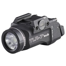 Streamlight 69400 TLR7 X Sub  Black Anodized 500 Lumens  White LED Glock 43X MOS48 MOS43X48