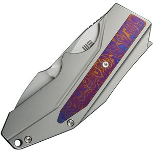 Coral Framelock Timascus