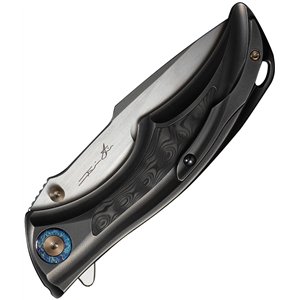 Tighe Down Button Lock Rose CF