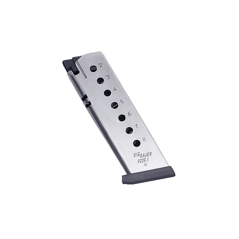 Sig Sauer MAG220458 P220  8rd 45ACP Stainless Steel