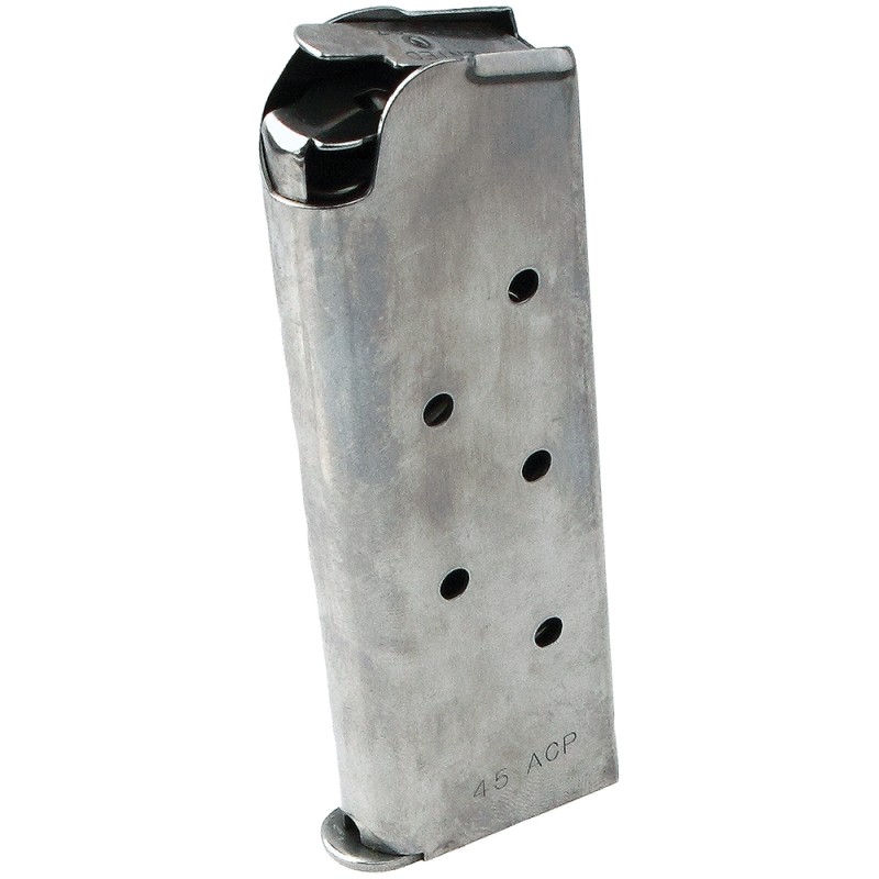 Sig Sauer MAG1911457 1911  7rd 45ACP Fits Sig 1911 CompactUltra Compact Stainless Metal