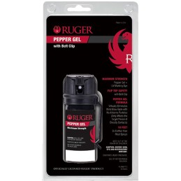 Sabre RUM60FTG Ruger Belt Clip Tactical Pepper Gel Range 18 ft 1.80 oz