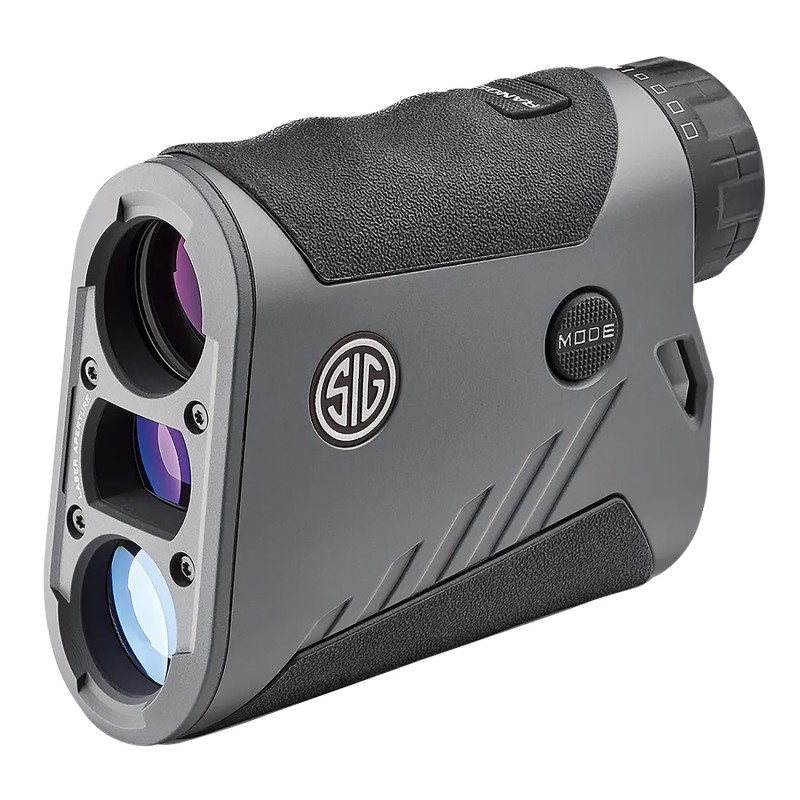 Sig Sauer ElectroOptics SOK28602 KILO2800 Monocular Laser Rangefinder GraphiteBlack 6x 22mm 2800 yds Max Distance TOLED Display