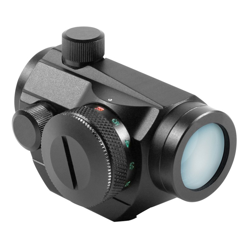 Aim Sports RTDT125 Micro Dot  Matte Black 1x20mm RedGreen Dual Illuminated