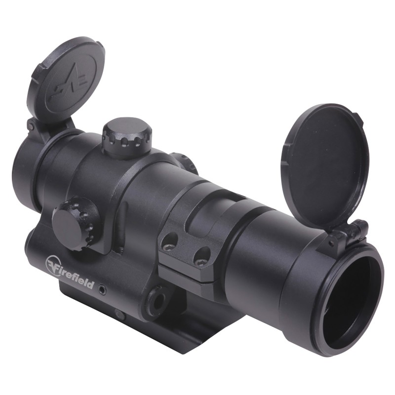 Firefield FF26027 Impulse  1x28 Red Dot Sight wRed Laser Matte Black 1 x 28 mm 2 MOA RedGreen Dot60 MOA Circle