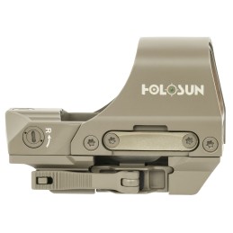 Holosun HE510CGRFDE 510  Flat Dark Earth 1 x 0.91 x 1.26 2 MOA Green Dot65 MOA Circle Multi Reticle