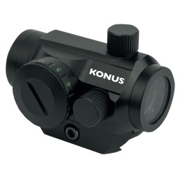 Konus 7215 Nuclear QR Red Dot Matte Black 1 x 22 mm 3 MOA RedGreen Dot