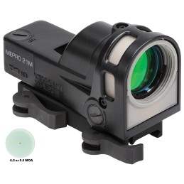 Meprolight USA 626310 M21  Black 1x 30 mm 5.5 MOA Dot