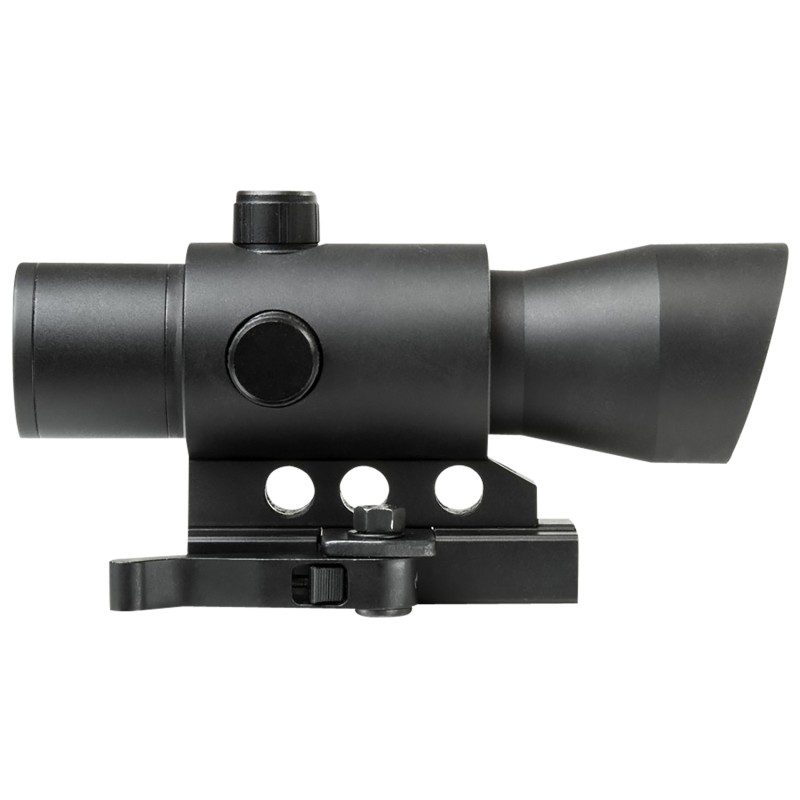 NcStar DMRK132A Mark III Tactical Advanced with 4 Reticles  Black Anodized 1 x 32 mm  3 MOA RedGreenBlue Multi Reticle