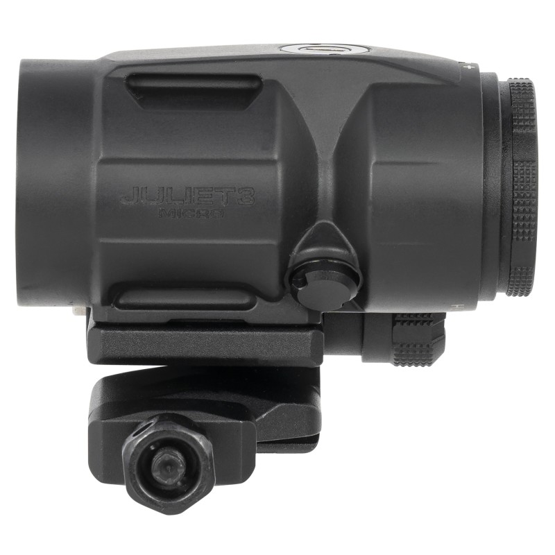 Sig Sauer ElectroOptics SOJ3M001 Juliet3Micro Magnifier Black 3x 22 mm 90 Degree Push Button Fliptoside Mount