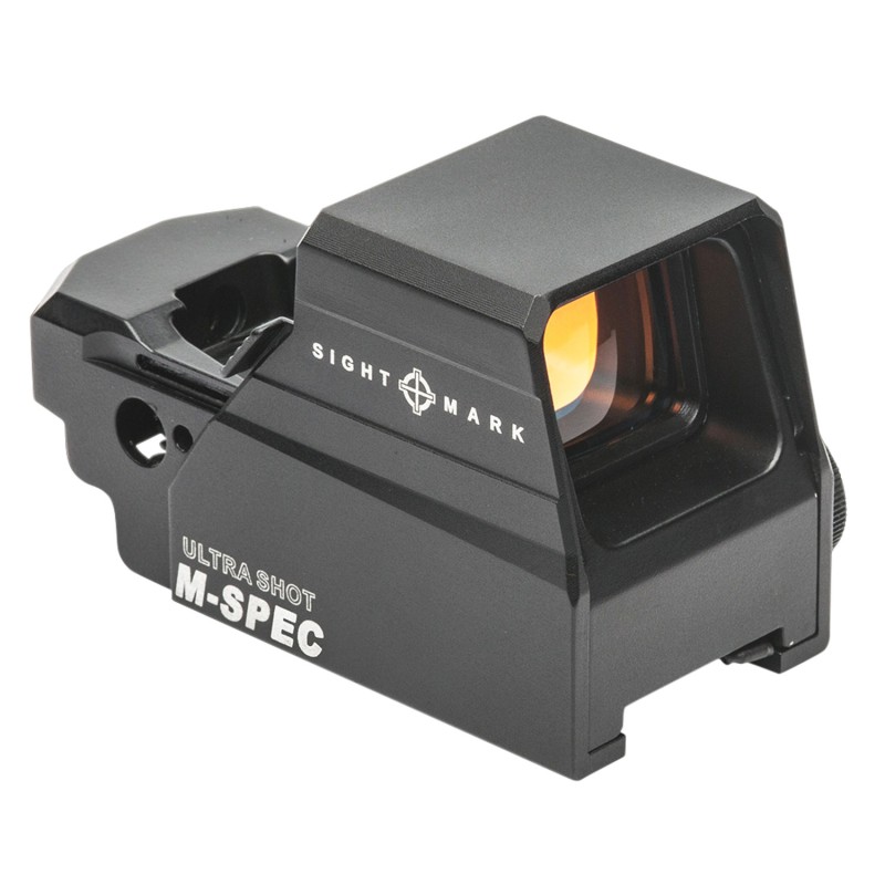 Sightmark SM26034 Ultra Shot MSpec LQD Reflex Sight Matte Black 1 x 33 mm x 24 mm 2 MOA Red Dot65 MOA Circle Crosshair