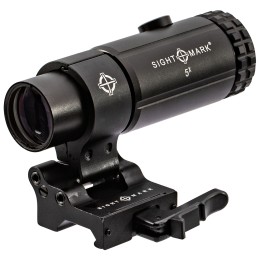 Sightmark SM19064 T5 Magnifier 5X  with Flip to Side Mount Matte Black 5 x 23 mm