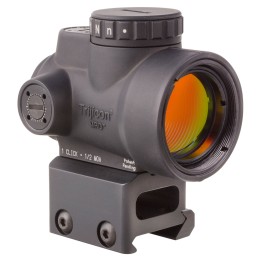 Trijicon 2200005 MRO  Matte Black 1 x 25 mm 2 MOA Red Dot Full Cowitness Mount