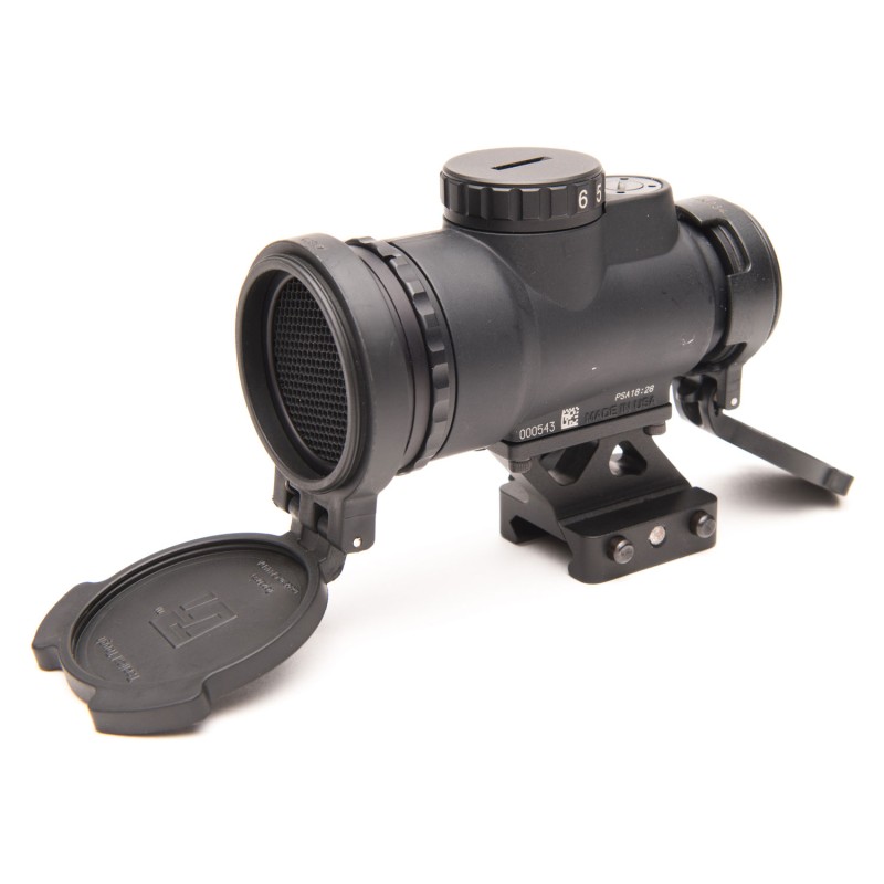 Trijicon 2200018 MRO Patrol Matte Black 1 x 25 mm 2 MOA Red Dot 13 Cowitness Quick  Release Mount