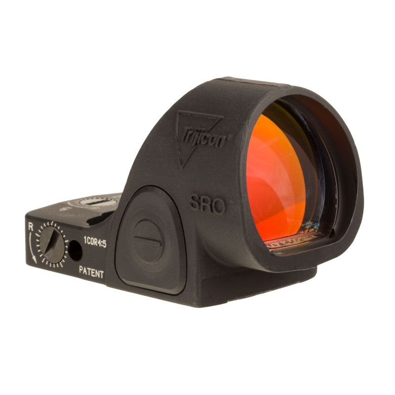 Trijicon 2500001 SRO  Matte Black 1 x 0.98 x 0.89 1 MOA Red Dot