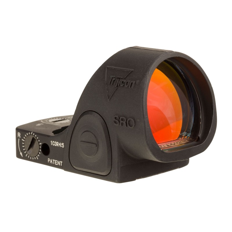 Trijicon 2500003 SRO  Matte Black 1 x 0.98 x 0.89 5 MOA Red Dot