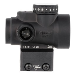 Trijicon 2200052 MRO HD Matte Black 1 x 25 mm 2 MOA Red Dot68 MOA Circle Multi Reticle Full Cowitness Mount