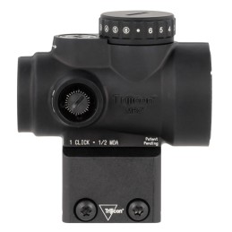 Trijicon 2200053 MRO HD Matte Black 1 x 25 mm 2 MOA Red Dot68 MOA Circle Multi Reticle Lower 13 Cowitness Mount