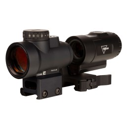 Trijicon 2200057 MRO HD Matte Black 1x3x 25 mm 2 MOA Red Dot68 MOA Circle Multi Reticle Magnifier