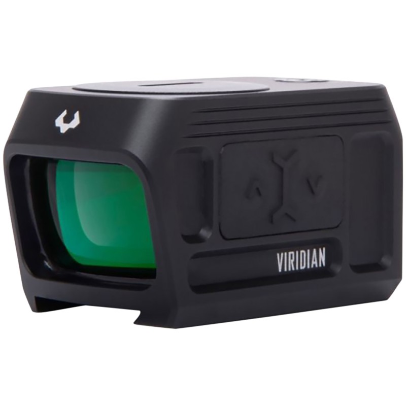 Viridian 9810051 RFX45  Black 1 x 24 mm x 15.5 mm 5 MOA Green Dot ACROGlock MOS