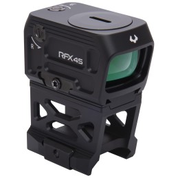 Viridian 9810052 RFX45 Pro Black Anodized 1 x 24 mm x 15.5 mm 5 MOA Green Dot ACRORMRGlock MOSPicatinny Mounts