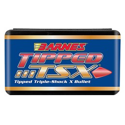 Barnes Bullets 30372 Tipped TSX  30Cal 180gr Boat Tail 50Box