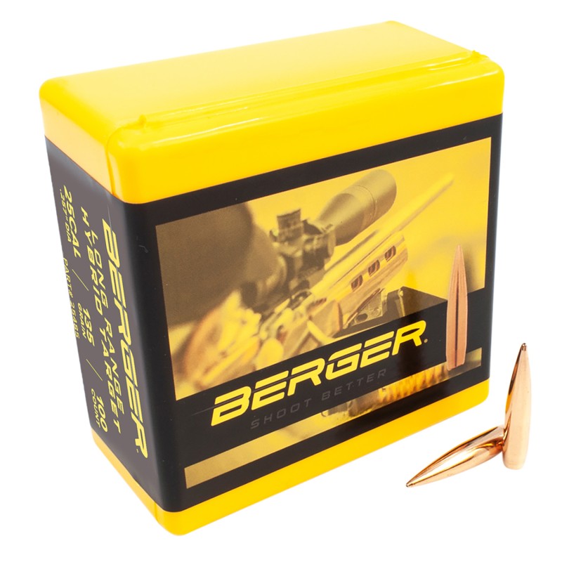 Berger Bullets 25485 Hybrid Target Long Range 25Cal 135gr 100Box