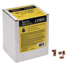 Speer 4712 Handgun  9mm 115gr Round Nose 500 Per Box3 Case