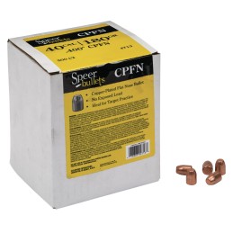 Speer 4713 Handgun Plinking  40 Caliber .400 180 GR Flat Nose 500 Box