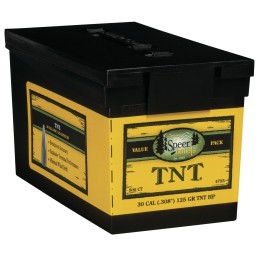 Speer 4725 TNT  30Cal 125gr Jacketed Hollow Point 500 Per Box1 Case