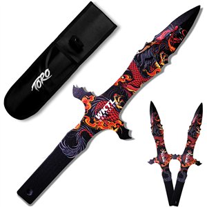 Grito Throwing Knives Fire