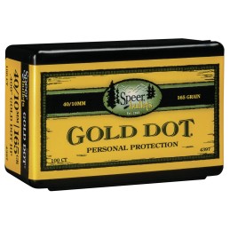 Speer 4397 Gold Dot Personal Protection 40 Caliber .400 165 GR Hollow Point 100 Box