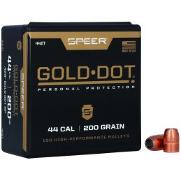 Speer 4427 Gold Dot Personal Protection 44Cal 200gr Hollow Point 50 Per Box5 Case