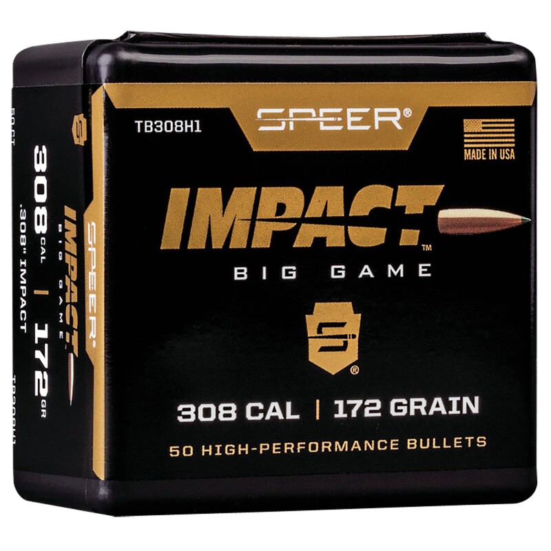 Speer TB308H1 Impact  30Cal 172gr Speer Impact 50 Per Box5 Case