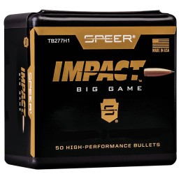 Speer TB277H1 Impact  277Cal 150gr Tipped Plated 50 Per Box5 Case