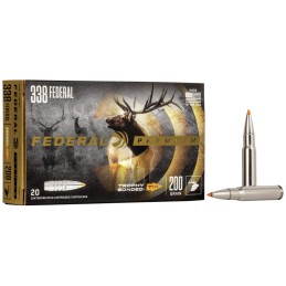 Federal PB338TT200 Trophy Bonded Tip Component Premium 338Cal 300gr 50 Per Box4 Case