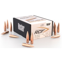 Nosler 53170 RDF Match 30Cal 175gr Hollow Point Boat Tail 100Box