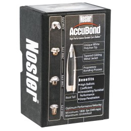 Nosler 59992 AccuBond  7mm 140gr Spitzer Point 50Box