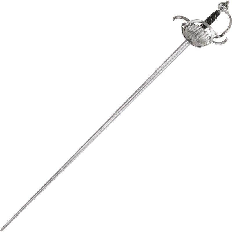 Ribbed Shell Hilt Rapier