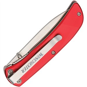 Linerlock Aluminum Red