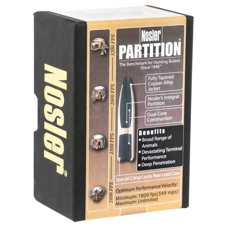 Nosler 16315 Partition  6mm 95gr Partition 50Box