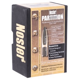 Nosler 16322 Partition  270Win 130gr Partition Spitzer 50Box