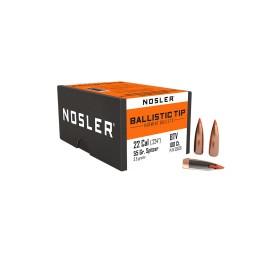 Nosler 39526 Ballistic Tip  22Cal 55gr Spitzer Point 100Box