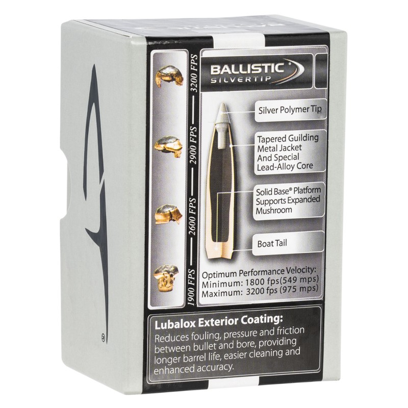 Nosler 51150 Ballistic Silvertip  30Cal 150gr Spitzer 50Box