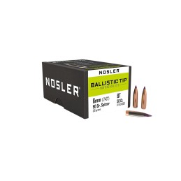 Nosler 24090 Ballistic Tip  6mm 90gr Ballistic Tip Hunting 50Box