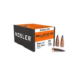 Nosler 24055 Ballistic Tip  6mm 55gr Spitzer 100Box