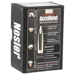 Nosler 54851 AccuBond  338Cal 300gr Spitzer Point 50Box