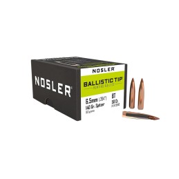 Nosler 26140 Ballistic Tip  6.5Creedmoor 140gr Spitzer Point 50Box