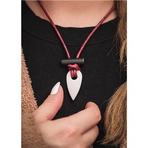 Spark Necklace White